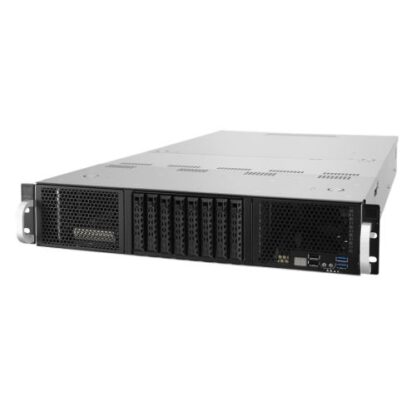 02042024660b565b6deff Asus (ESC4000 G4S) 2U Rack-Optimised Barebone Server, Intel C621, Dual Socket 3647, 16x DDR4, 8 Bay Hot-Swap, 1+1 2200W Platinum PSU - Black Antler