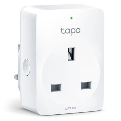 02042024660b5725b4515 TP-LINK (TAPO P110) Mini Smart Wi-Fi Socket, Remote Access, Scheduling, Away Mode, Voice Control, Energy Monitoring - Black Antler