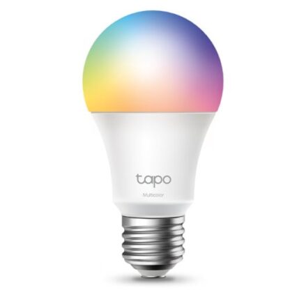 02042024660b572863ebb TP-LINK (TAPO L530E) Wi-Fi LED Smart Multicolour Light Bulb, Dimmable, App/Voice Control, Screw Fitting - Black Antler