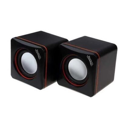 02042024660b578a049c5 Jedel 2.0 Mini Stereo Speakers, 3W x2, Black - Black Antler