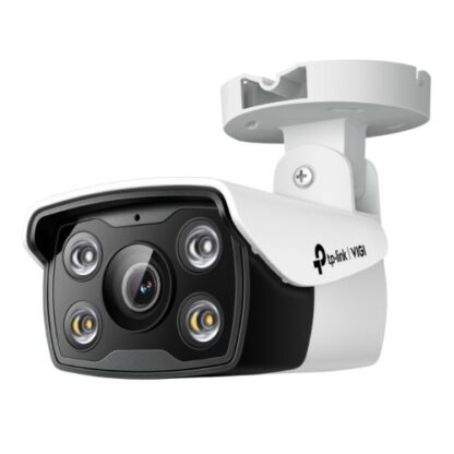 02042024660b58b3a7b1e TP-LINK (VIGI C340 4MM) 4MP Outdoor Full-Colour Bullet Network Camera w/ 4mm Lens, PoE, Spotlight LEDs, Smart Detection, IP66 , H.265+ - Black Antler