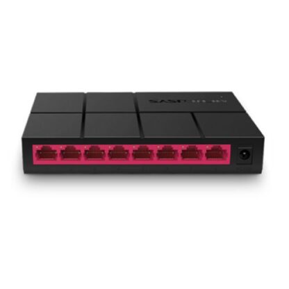 02042024660b58ba59243 Mercusys (MS108G) 8-Port Gigabit Unmanaged Desktop Switch, Plastic Case - Black Antler