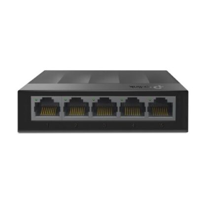 02042024660b58bd14da6 TP-LINK (LS105G) 5-Port Gigabit Unmanaged Desktop LiteWave Switch, Steel Case - Black Antler