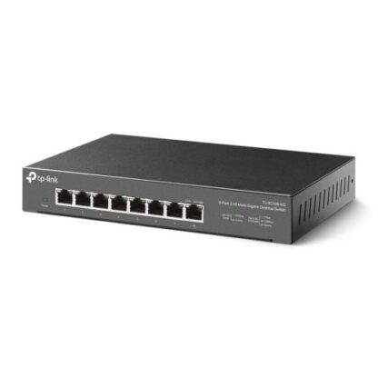 02042024660b5b076ba69 TP-LINK (TL-SG108-M2) 8-Port Unmanaged 2.5G Multi-Gigabit Desktop Switch, 8x 100/1G/2.5G, Fanless, Steel Case - Black Antler