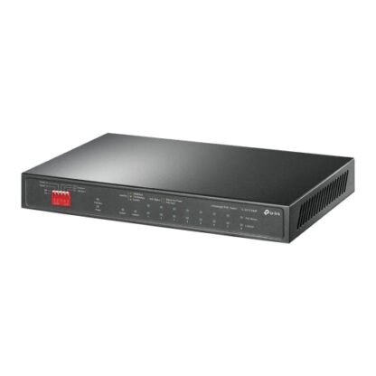 02042024660b5b0a8493b TP-LINK (TL-SG1210MP) 10-Port Gigabit Desktop Switch with 8-Port PoE+, 9-Port RJ45 & 1-Port Combo SFP/RJ45 - Black Antler