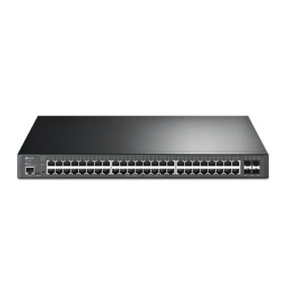 02042024660b5b7173450 TP-LINK (TL-SG3452XP) JetStream 48-Port Gigabit and 4-Port 10GE SFP+ L2+ Managed Switch with 48-Port PoE+, Rackmountable - Black Antler