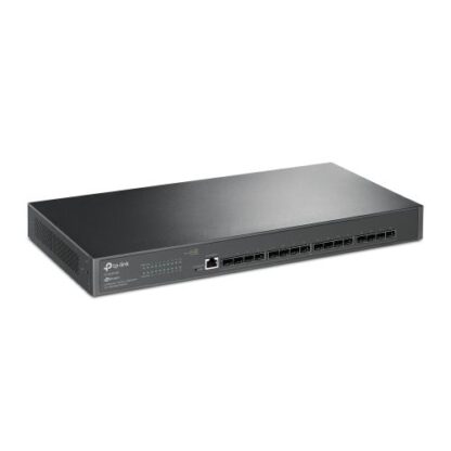 02042024660b5b759daa5 TP-LINK (TL-SX3016F) JetStream 16-Port 10GE SFP+ L2+ Managed Switch, Centralized Management, Dual Redundant PSUs, Rackmountable - Black Antler