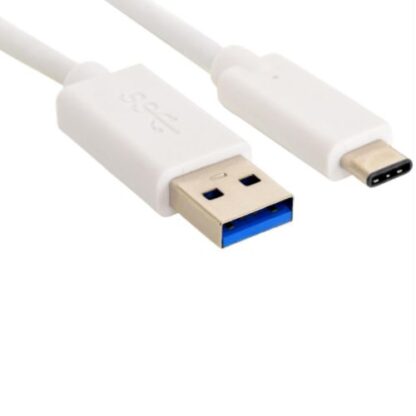 02042024660b5e8d5c820 Sandberg USB 3.1 Type-C to USB 3.0 Type-A Cable, 2 Metres, 5 Year Warranty - Black Antler