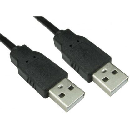 02042024660b5e8f93b58 Spire USB 2.0 Type-A Cable, Male to Male, 1 Metre - Black Antler