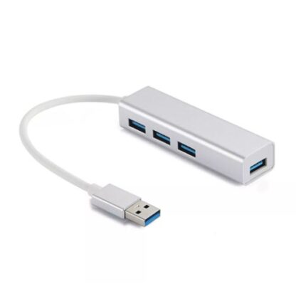 02042024660b5e93471c7 Sandberg External 4-Port USB 3.0 Pocket Hub, 4x USB 3.0, Aluminium, USB Powered, 5 Year Warranty - Black Antler