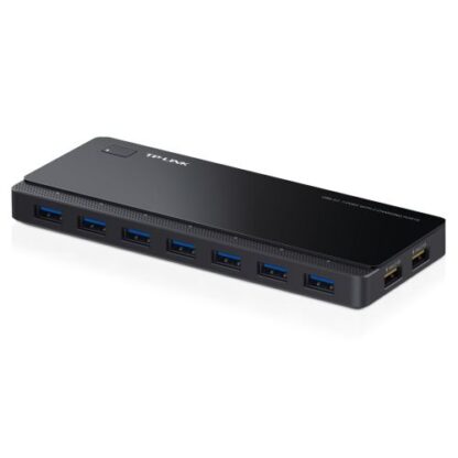 02042024660b5e95f3b71 TP-LINK (UH720) External 7-Port USB 3.0 Hub, Hot Plugging, 2 x 5V/2.4A Charging Ports - Black Antler
