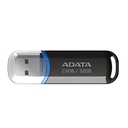 02042024660b5e97cc022 ADATA 32GB C906 USB 2.0 Memory Pen, Compact, Black & Blue - Black Antler