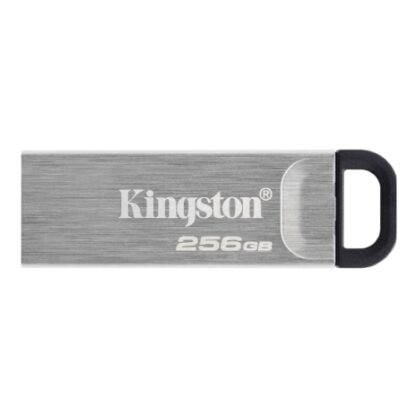 02042024660b5fbb87df4 Kingston 256GB DataTraveler Kyson USB 3.2 Gen1 Memory Pen, Metal Capless Design, R/W 200/60 MB/s - Black Antler
