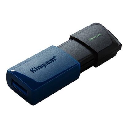 02042024660b5fbdcc0c0 Kingston 64GB DataTraveler Exodia M USB 3.2 Gen1 Memory Pen, Moving Cap, Key Ring - Black Antler