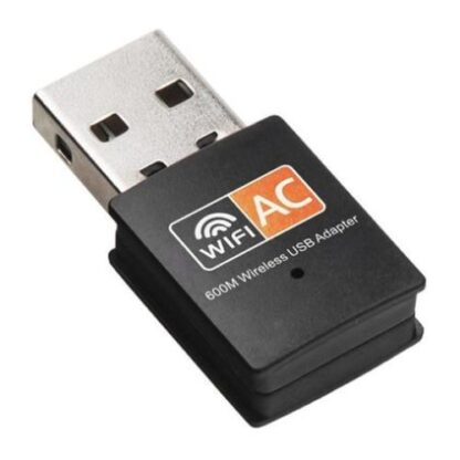 02042024660b612db9e03 Jedel AC600 (433+150) Wireless Dual Band Nano USB Adapter - Black Antler