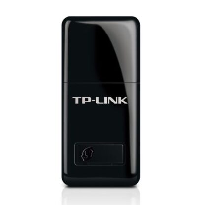 02042024660b61350996b TP-LINK (TL-WN823N) 300Mbps Mini Wireless N USB Adapter, SoftAP Mode - Black Antler