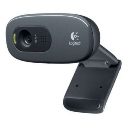 02042024660b6139024b5 Logitech C270 Webcam, 3.0MP, HD 720p, Mic, HD Video Calling, Auto light correction - Black Antler
