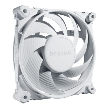 050420246610412b6d266 Be Quiet! (BL115) Silent Wings 4 12cm PWM High Speed Case Fan, White, Up to 2500 RPM, Fluid Dynamic Bearing - Black Antler