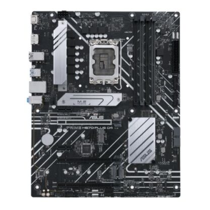 09042024661564ff31c5a Asus PRIME H670-PLUS D4, Intel H670, 1700, ATX, 4 DDR4, HDMI, DP, 2.5GB LAN, PCIe4, 3x M.2 - Black Antler