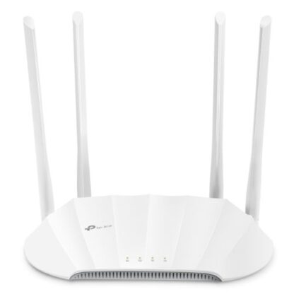 1204202466191105cf715 TP-LINK (TL-WA1801) AX1800 Dual Band Gigabit Wi-Fi 6 Access Point, Passive PoE, Range Extender, Multi-SSID & Client Modes - Black Antler