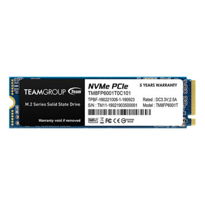 16042024661e7ab5e8c91 Team 1TB MP33 M.2 NVMe Gen3 SSD, M.2 2280, PCIe3, R/W 1800/1500 MB/s - Black Antler