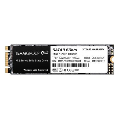 16042024661e7ab78fa04 Team 1TB MS30 M.2 SATA SSD, M.2 2280, SATA3, R/W 530/480 MB/s - Black Antler