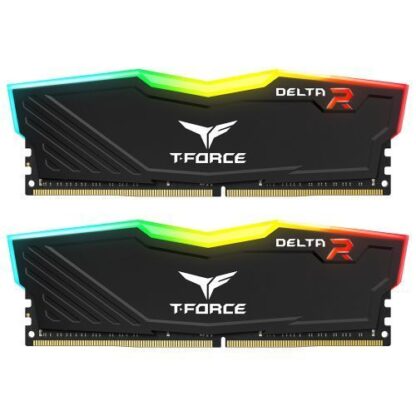 16042024661e7dcd19aa8 Team T-Force Delta RGB 16GB Kit (2 x 8GB), DDR4, 3600MHz (PC4-28800), CL18, XMP 2.0, DIMM Memory, Black - Black Antler