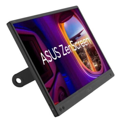 220420246626d465d7b59 Asus 15.6" Portable IPS Monitor (ZenScreen MB166CR), 1920 x 1080, 60Hz, USB-C, Auto-Rotate, 360° Degree Kickstand - Black Antler