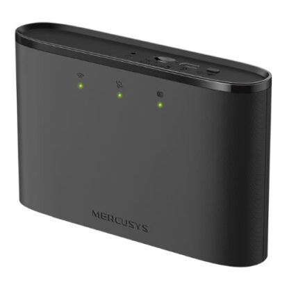 180520246648363e787c6 Mercusys (MT110) 4G LTE Mobile Wi-Fi, 2000mAh Battery, DL: 150Mbps, UL: 50Mbps - Black Antler