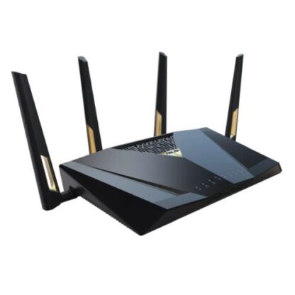 21052024664cda8647f10 Asus (RT-BE88U) BE7200 Dual Band Wi-Fi 7 AiMesh Extendable Performance Router, 2x 10G Ports, 2.5G Ports, 4K-QAM, MLO, AiMesh - Black Antler