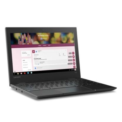 050620246660aa57a6aef Lenovo 100e Chromebook G2 Laptop, 11.6", Celeron N4020, 4GB, 32GB eMMC, Webcam, Wi-Fi, No LAN, USB-C, Chrome OS - Black Antler