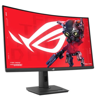 180620246671cad9d8add Asus 31.5" ROG STRIX USB Type-C Curved Gaming Monitor (XG32WCMS), Fast VA, 2560 x 1440, 1ms, 280Hz, HDR, VESA - Black Antler