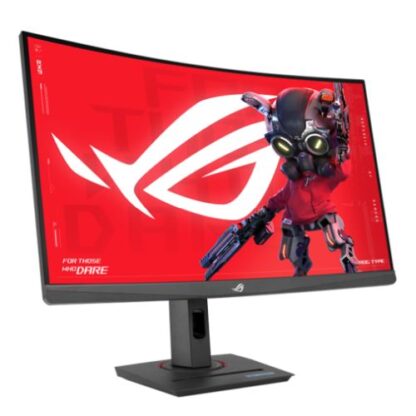 0107202466831a308c2b2 Asus 27" ROG STRIX USB Type-C Curved Gaming Monitor (XG27WCS), Fast VA, 2560 x 1440, 1ms, 180Hz, HDR, VESA - Black Antler