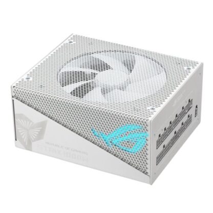 09072024668d7ec80f43b Asus ROG Strix 1000W Gold Aura Edition PSU, Fully Modular, 80+ Gold, ATX 3.0, PCIe 5.0, RGB Lighting, Lambda A+, White - Black Antler