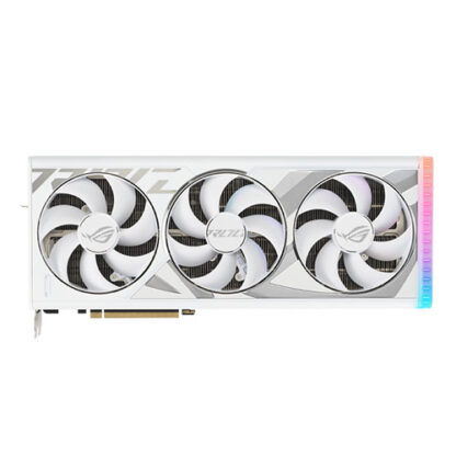 09072024668daeceab69d Asus ROG STRIX RTX4080 SUPER OC White, PCIe4, 16GB DDR6X, 2 HDMI, 3 DP, 2670MHz Clock, RGB Lighting, Overclocked - Black Antler