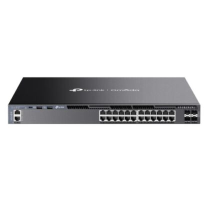 120720246691908a34cb8 TP-LINK (SG6428X) Omada 24-Port Gigabit Stackable L3 Managed Switch with 4x 10G SFP+ Slots, USB - Black Antler