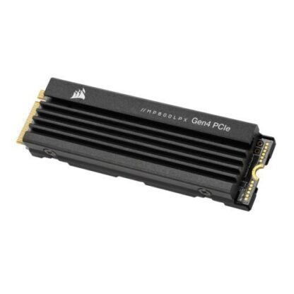 19072024669a7b5bc6a7f Corsair 8TB MP600 PRO LPX M.2 NVMe SSD, M.2 2280, PCIe4, 3D TLC NAND, R/W 7000/6100 MB/s, 950K/1.2M IOPS, Aluminium Heatspreader - Black Antler