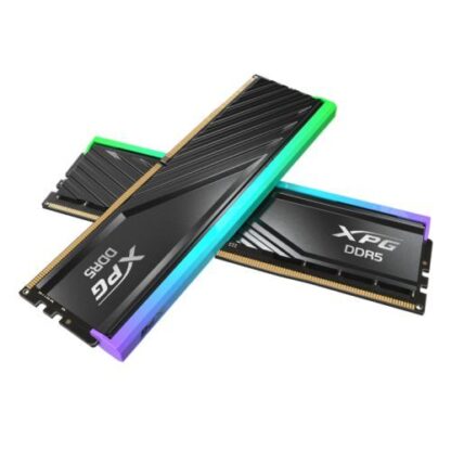 2907202466a7a92e47cc2 ADATA XPG Lancer Blade RGB 64GB Kit (2 x 32GB), DDR5, 6000MHz, CL30, 1.35V, ECC, PMIC, XMP 3.0, AMD EXPO, DIMM Memory - Black Antler