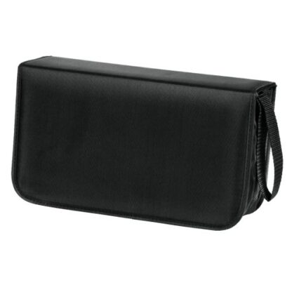 3107202466aa37c48475d Hama CD/DVD/Blu-Ray Disc Wallet, Up to 120 Discs, Black - Black Antler