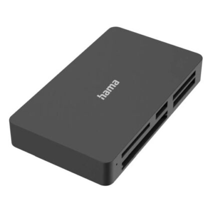 3107202466aa3d6953db8 Hama External All in One USB 3.0 Card Reader, Black, USB Powered - Black Antler