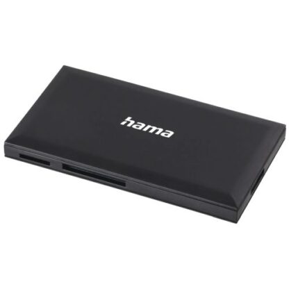 3107202466aa3dcd8fef7 Hama External USB 3.0 Multi-Card Reader, SD/microSD/CF/MS, Black, USB Powered - Black Antler