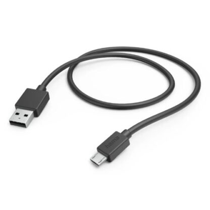 3107202466aa7b1142fb5 Hama USB-A to Micro USB Quick Charging Cable, USB 2.0, 1 Metre, Black - Black Antler