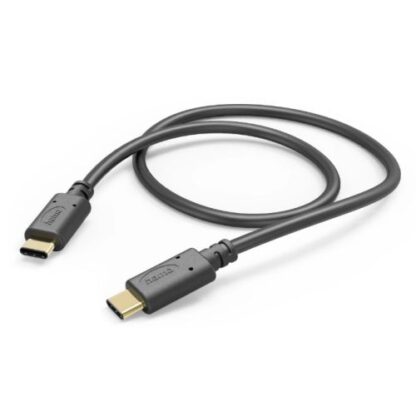 3107202466aa7b172233b Hama USB-C to USB-C Quick Charging Cable, USB 2.0, 1 Metre, Black - Black Antler