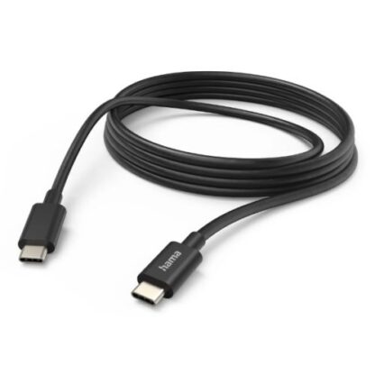 3107202466aa7b8ec29c2 Hama USB-C to USB-C Quick Charging Cable, USB 2.0, 3 Metre, Black - Black Antler