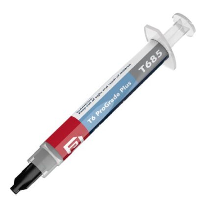 0108202466abe4ee5a7d5 Akasa ProGrade Plus T6 Hi-performance Heat Paste w/ Spatula, 4g with Syringe, 12.2 W/mk, - Black Antler