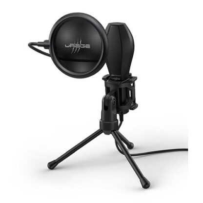 0208202466ad2baade938 Hama uRage Stream 400 Plus Gaming Microphone, USB, Pop shield, Tripod - Black Antler