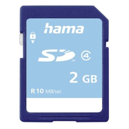 0508202466b116c637bd3 Hama 2GB SD Card, Class 4, 10MB/s - Black Antler