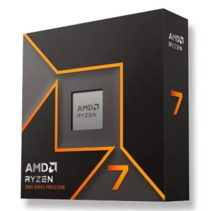 0808202466b522f1c1f93 AMD Ryzen 7 9700X CPU, AM5, 3.8GHz (5.5 Turbo), 8-Core, 65W, 40MB Cache, 4nm, 9th Gen, Radeon Graphics, NO HEATSINK/FAN - Black Antler