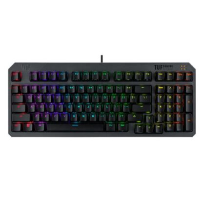 0908202466b61c921791c Asus TUF GAMING K3 Gen II Optical-Mechanical Compact Gaming Keyboard, 97-Key Layout, Dampening Foam, IP57, RGB Lighting - Black Antler