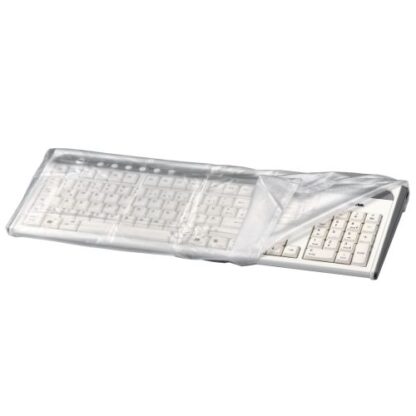 1208202466b95a79da0e7 Hama Keyboard Protective Dust Cover, Transparent - Black Antler